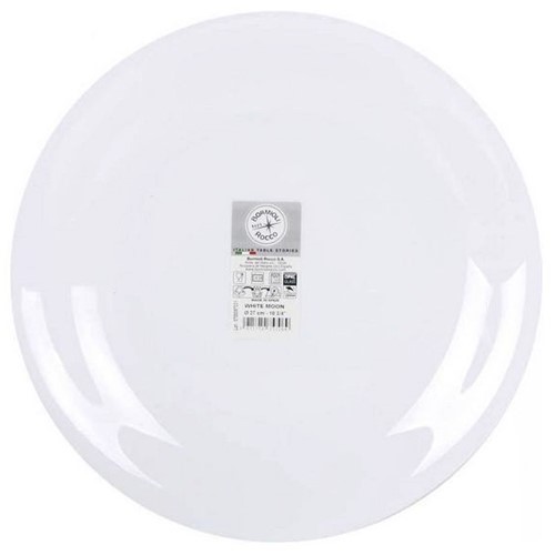 PLATO LLANO BORMIOLI WHITE MOON 27CMS
